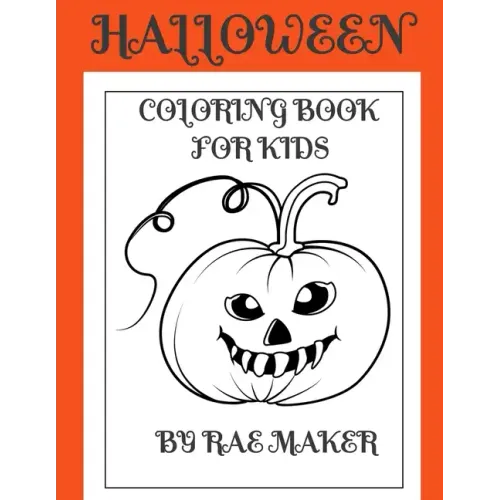 Halloween Coloring Book for Kids