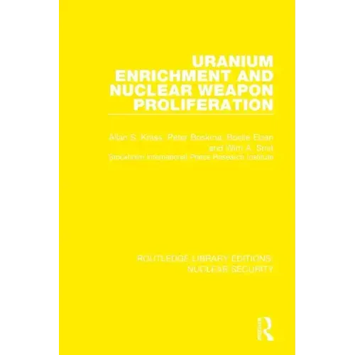 Uranium Enrichment and Nuclear Weapon Proliferation