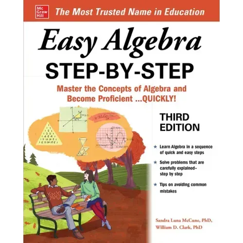 Easy Algebra Step-By-Step, Third Edition