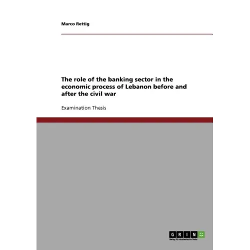 The role of the banking sector in the economic process of Lebanon before and after the civil war