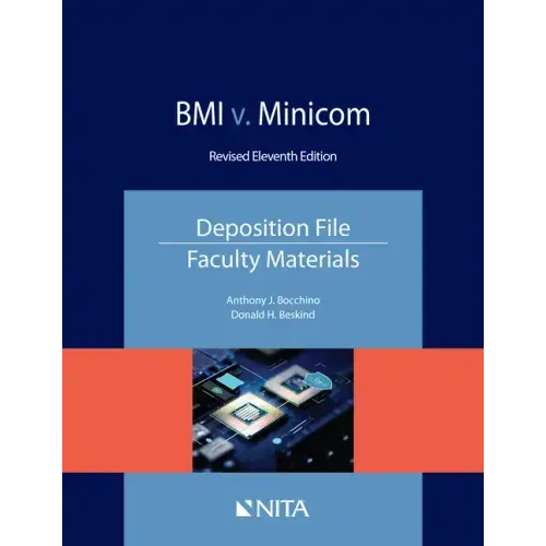 BMI v. Minicom: Deposition File, Faculty Materials