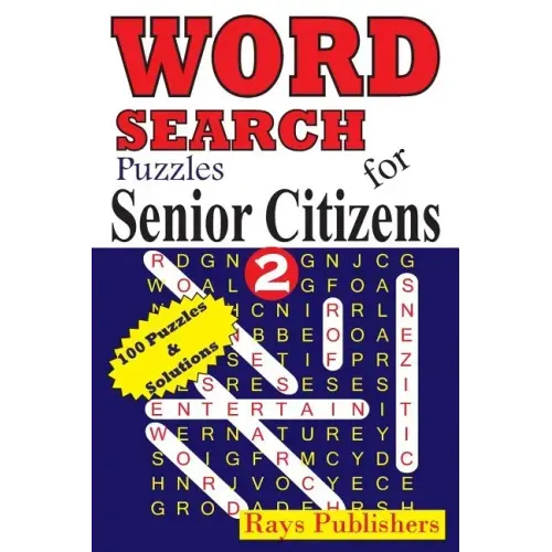 Word Search Puzzles for Senior Citizens 2
