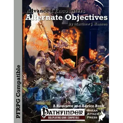 Advanced Encounters: Alternate Objectives (Pfrpg)