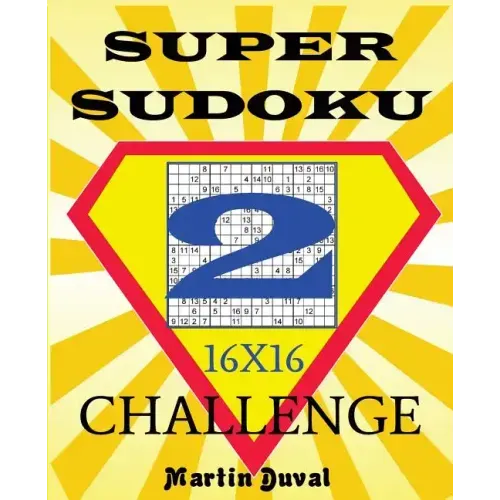 Super Sudoku Challenge 2 16x16