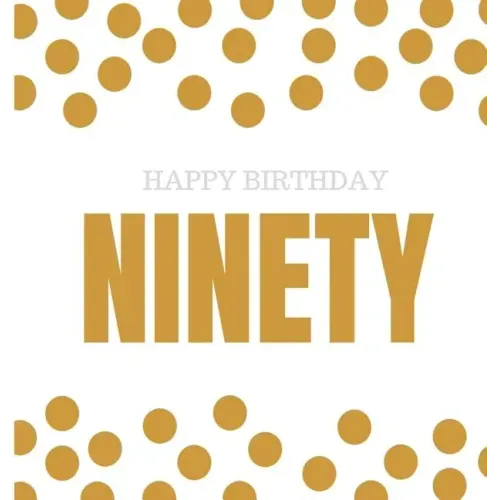 Happy 90th Birthday Guest Book (Hardcover): Happy 90th Birthday Guest book, party and birthday celebrations decor, memory book, ninety birthday, happy
