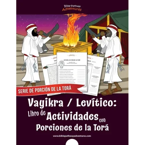Vayikra Levítico: Libro de Actividades con Porciones de la Torá