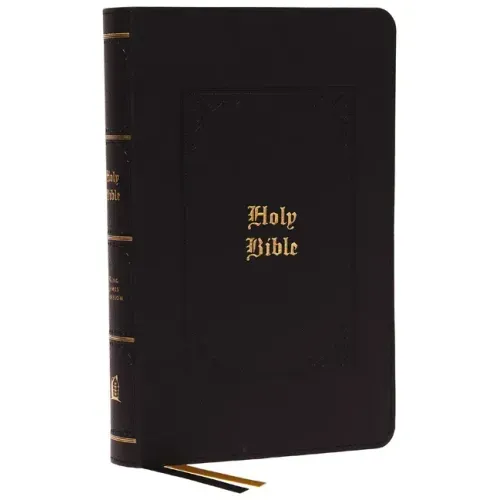 Kjv, Personal Size Large Print Reference Bible, Vintage Series, Black Leathersoft, Red Letter, Comfort Print: Holy Bible, King James Version