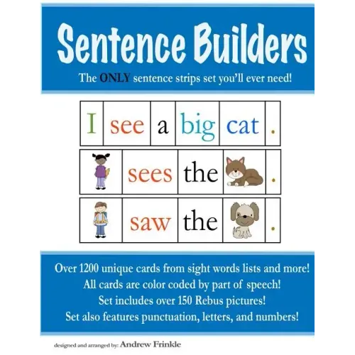 Sentence Builders: The ONLY Sentence Strips Set You'll Ever Need!