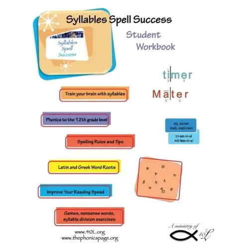 Syllables Spell Success Student Workbook