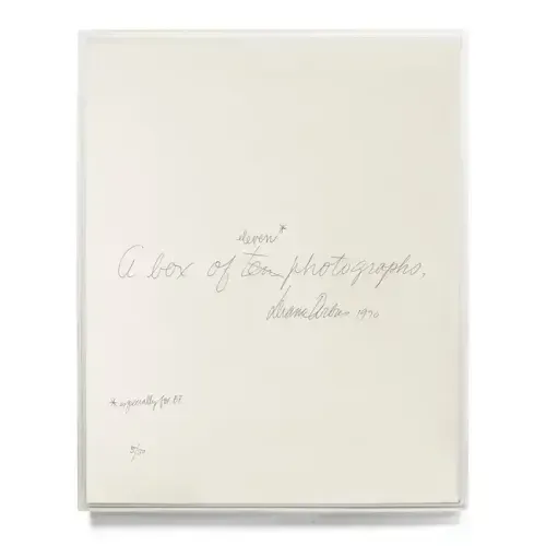 Diane Arbus: A Box of Ten Photographs