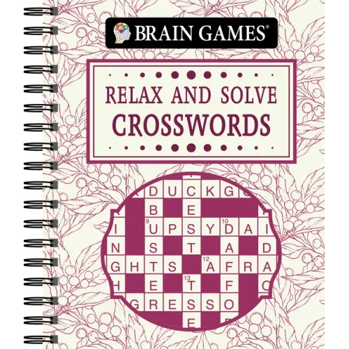Brain Games - Relax and Solve: Crosswords (Toile)