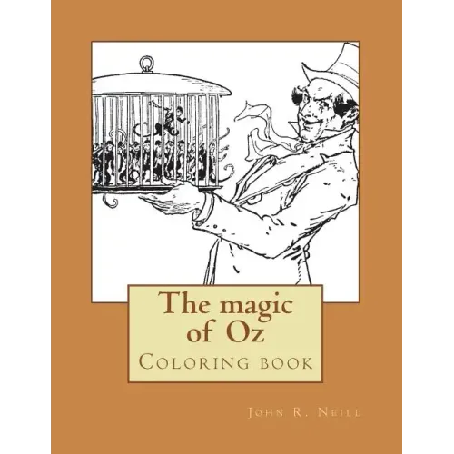 The magic of Oz: Coloring book