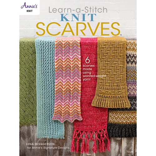 Learn a Stitch Knit Scarves