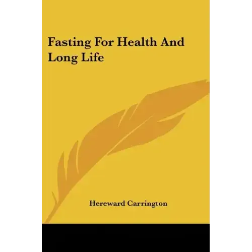 Fasting For Health And Long Life