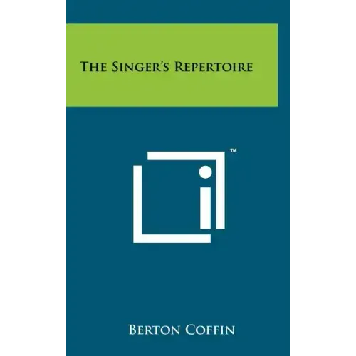 The Singer's Repertoire