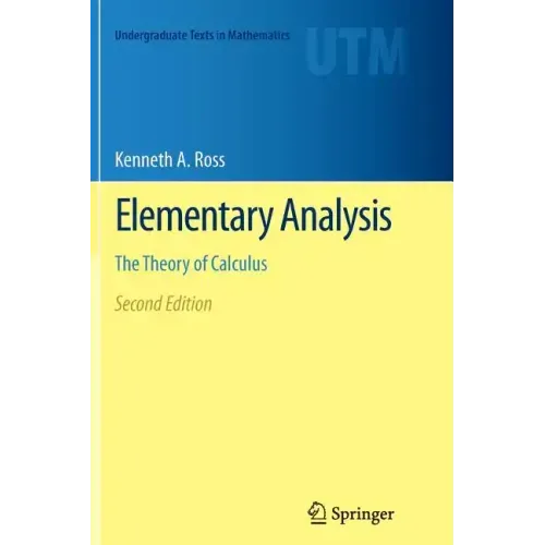 Elementary Analysis: The Theory of Calculus