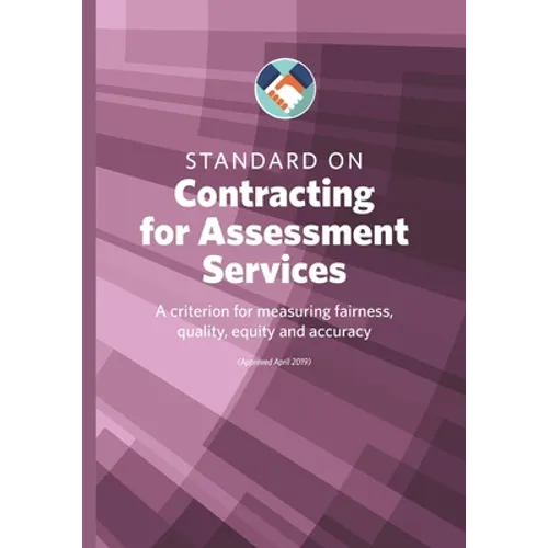 Standard on Contracting for Assessment Services
