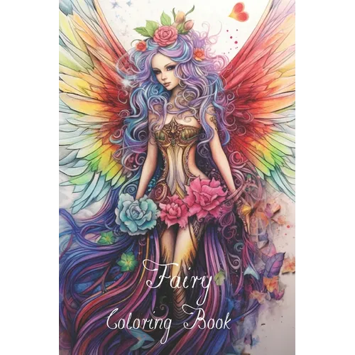 Fairy Fantasy Coloring Book for Adults