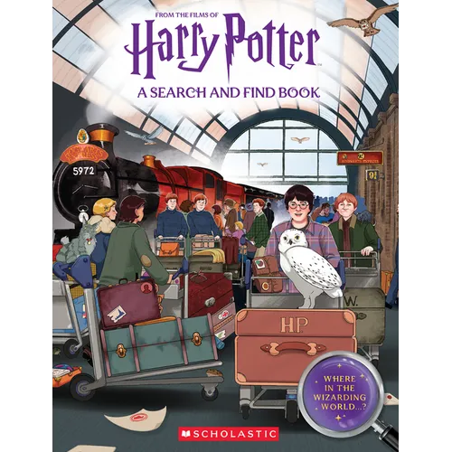 Where in the Wizarding World? an Official Harry Potter Search-And-Find Book