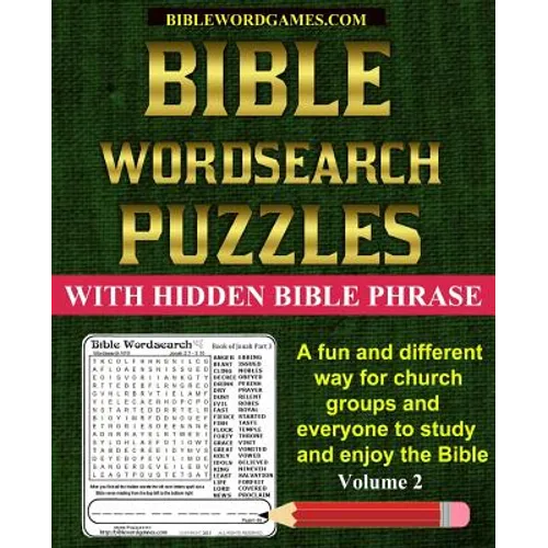 Bible Word Search Puzzles Volume 2