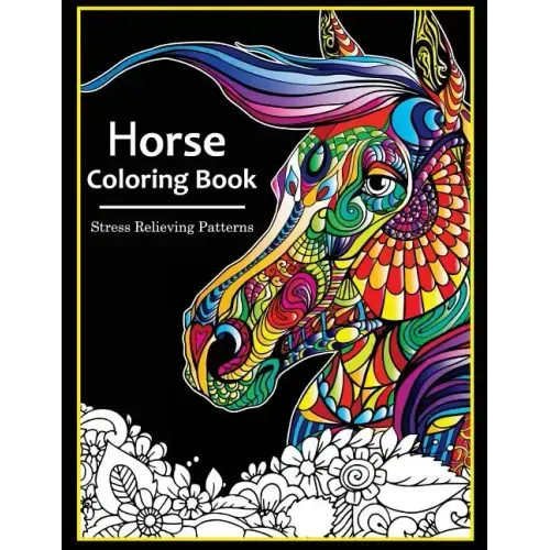 Horse Coloring books for adults