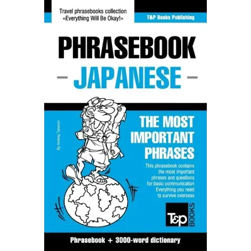 English-Japanese phrasebook and 3000-word topical vocabulary