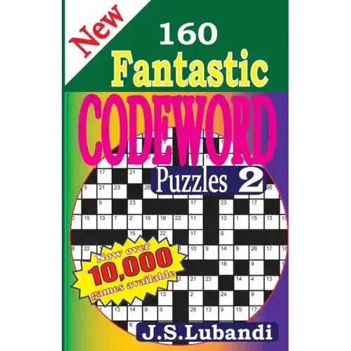 New 160 Fantastic Codeword Puzzles