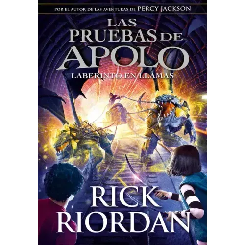 Las Pruebas de Apolo: El Laberinto en Llamas = The Burning Maze