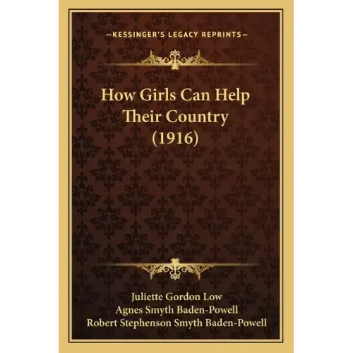 How Girls Can Help Their Country (1916)