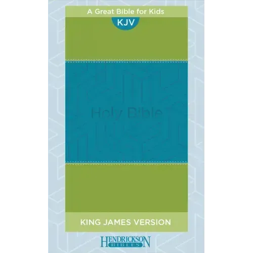 KJV Kids Bible (Flexisoft, Blue/Green, Red Letter)