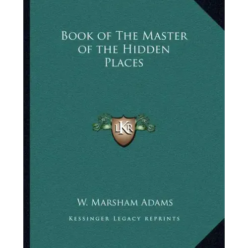 Book of the Master of the Hidden Places