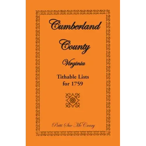 Cumberland County, Virginia Tithable Lists for 1759