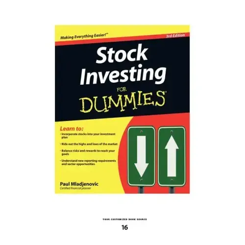 Stock Investing for Dummies (Large Print 16pt)