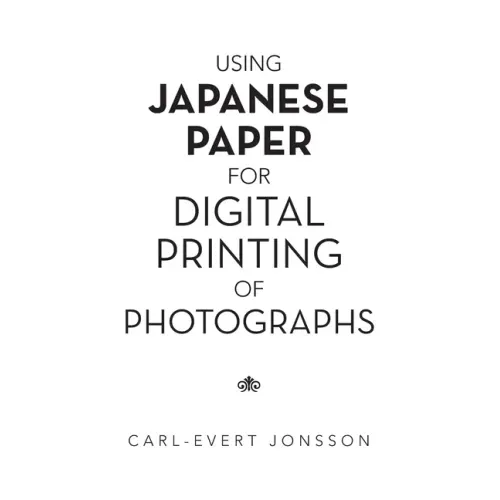 Using Japanese Paper for Digital Printing of Photographs