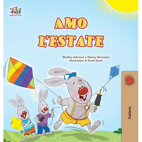 I Love Summer (Italian Children's Book)