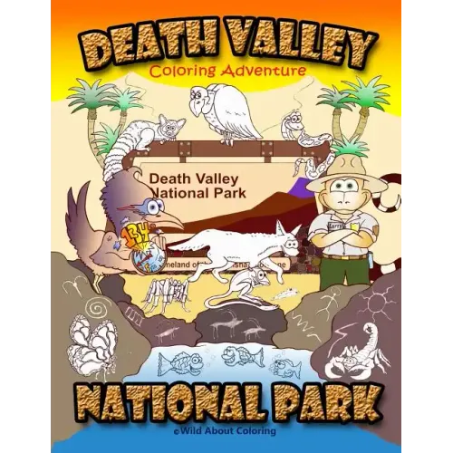 Death Valley National Park Coloring Adventure
