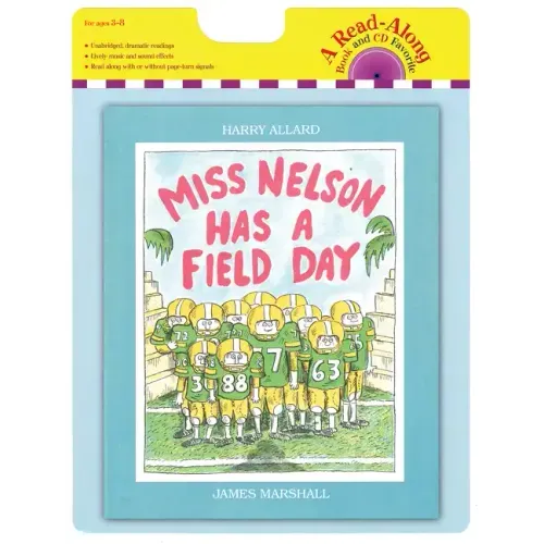 Miss Nelson Has a Field Day Book & CD