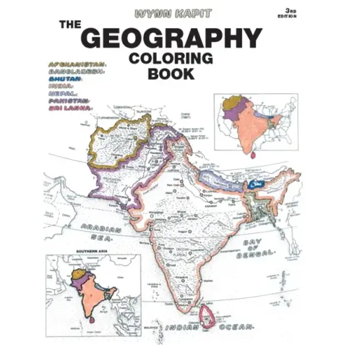 The Geography Coloring Book