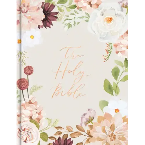 KJV Notetaking Bible, Large Print Hosanna Revival Edition, Blush Cloth Over Board