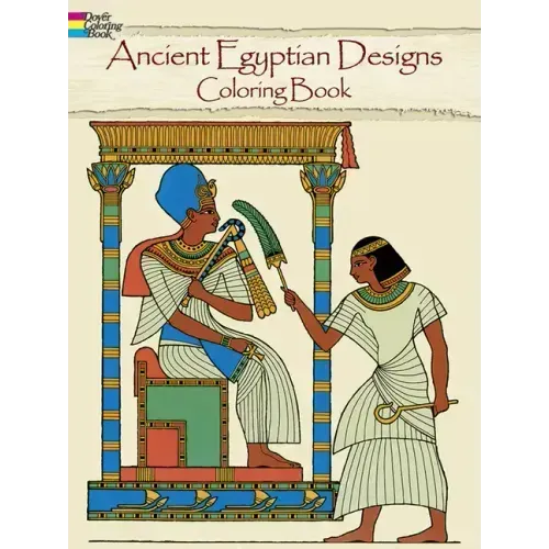 Ancient Egyptian Designs Coloring Book