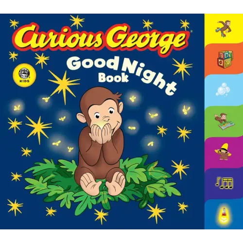 Curious George Good Night Book Tabbed Board Book