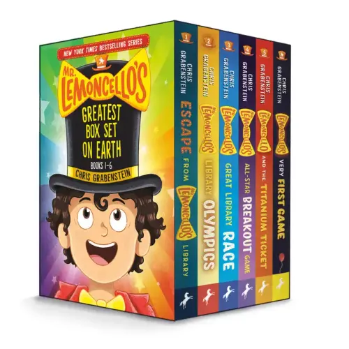 Mr. Lemoncello's Greatest Box Set on Earth: 6 Books!