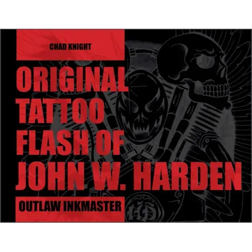 Original Tattoo Flash of John W. Harden: Outlaw Ink Master