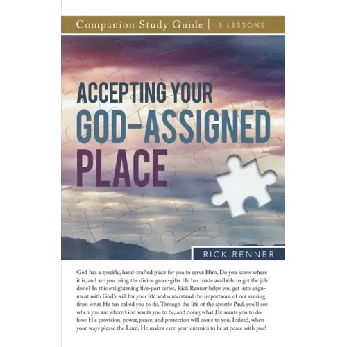 Accepting Your God-Assigned Place Study Guide