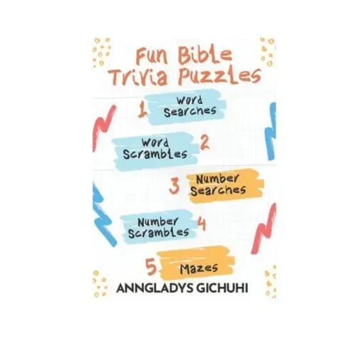 Fun Bible Trivia Puzzles: Word Searches, Word Scrambles, Number Searches, Number Scrambles & Mazes