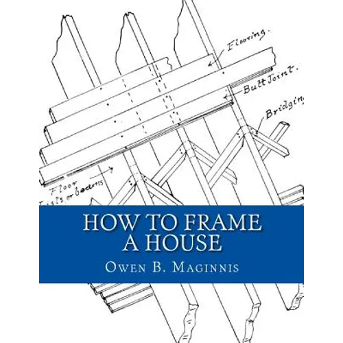 How To Frame A House: or: House and Roof Framing