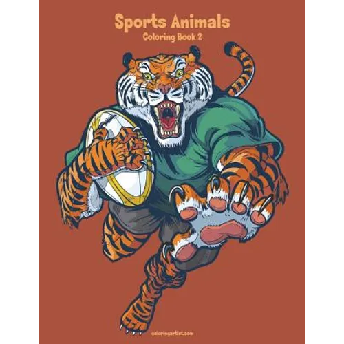 Sports Animals Coloring Book 2