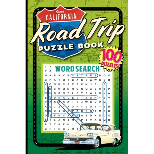 The Great California Road Trip Puzzle Book