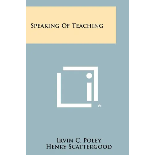 Speaking of Teaching