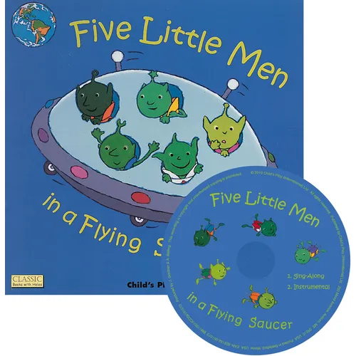 Five Little Men in a Flying Saucer [With CD (Audio)]